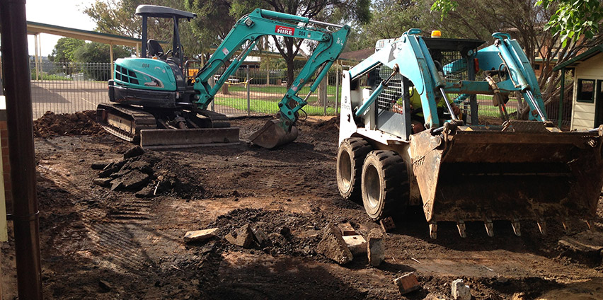 landscaping project school yard